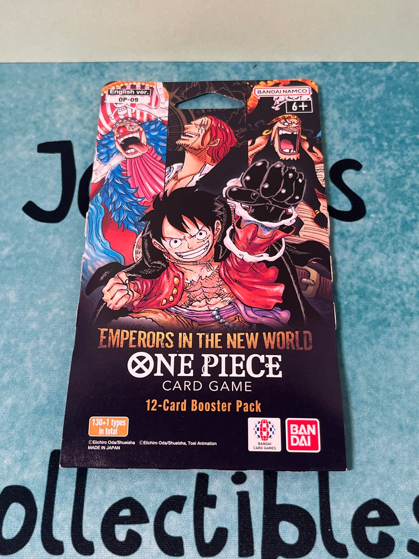 One Piece OP-09 Emperors In The New World Blister Pack Sleeved Booster Blister Pack English