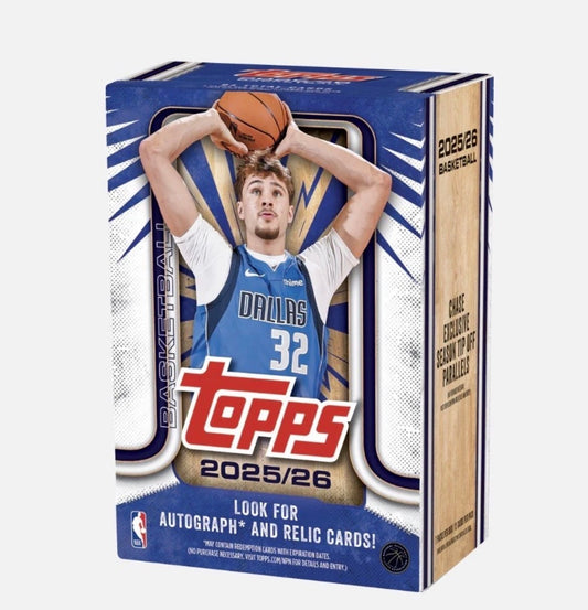 2025/26 TOPPS VALUE BLASTER BOX (84 Cards) NBA Basketball Brand New Sealed