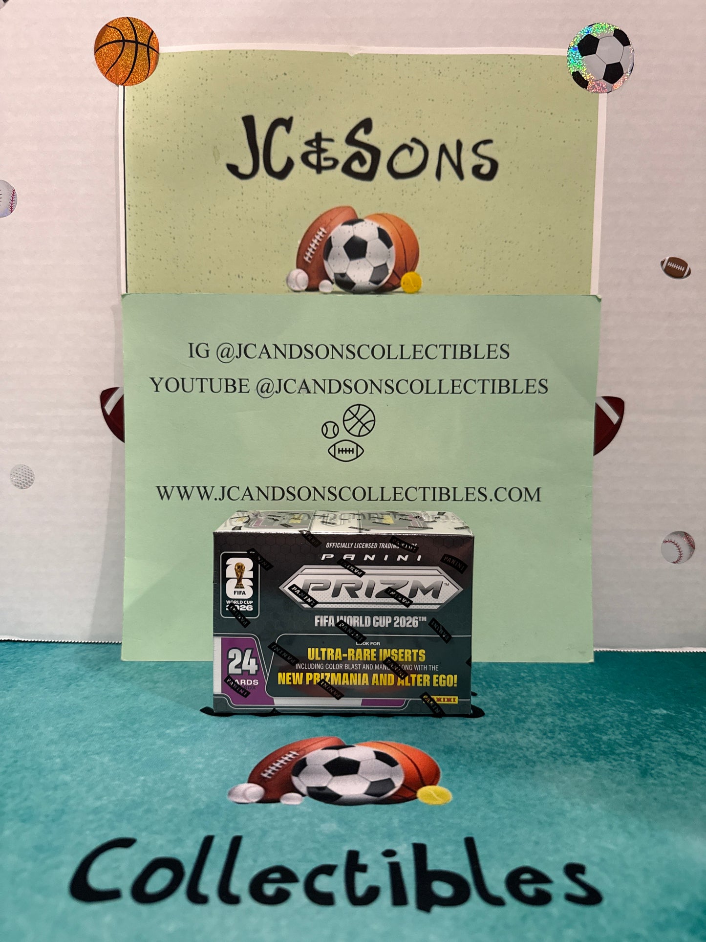 2026 Panini Prizm FIFA World Cup Blaster Box
