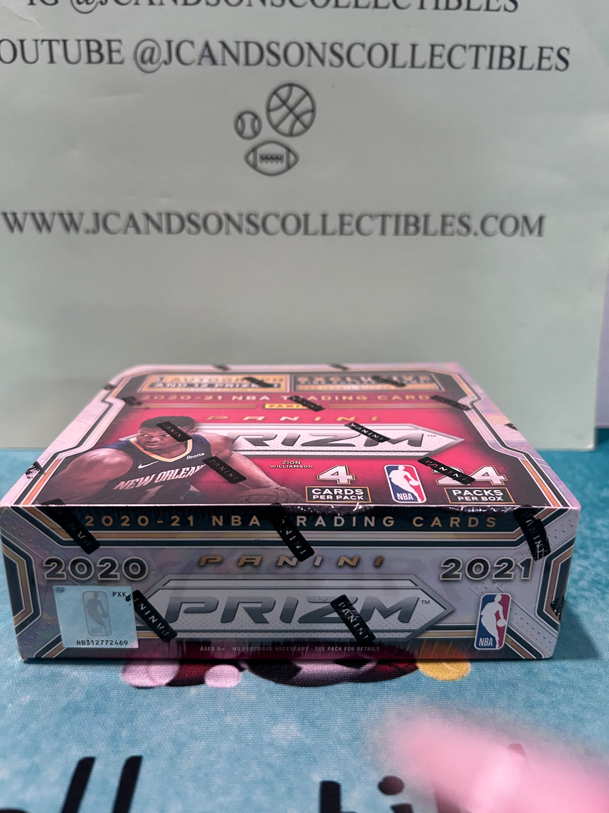 2020-2021 Panini PRIZM Basketball 24 Pack Retail Box- 1 AUTOGRAPH+12 PRIZMS!