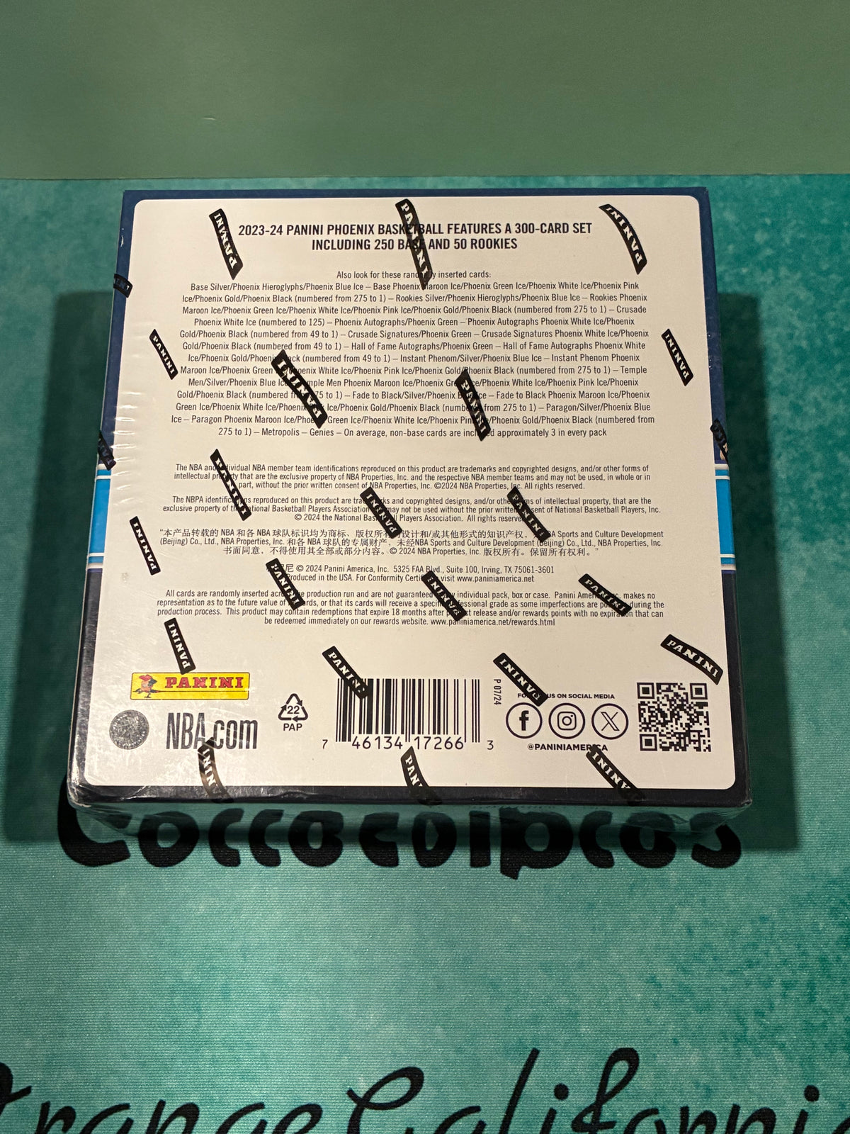 Factory Sealed Mega Box 2023-24 Panini Phoenix NBA Basketball Cards