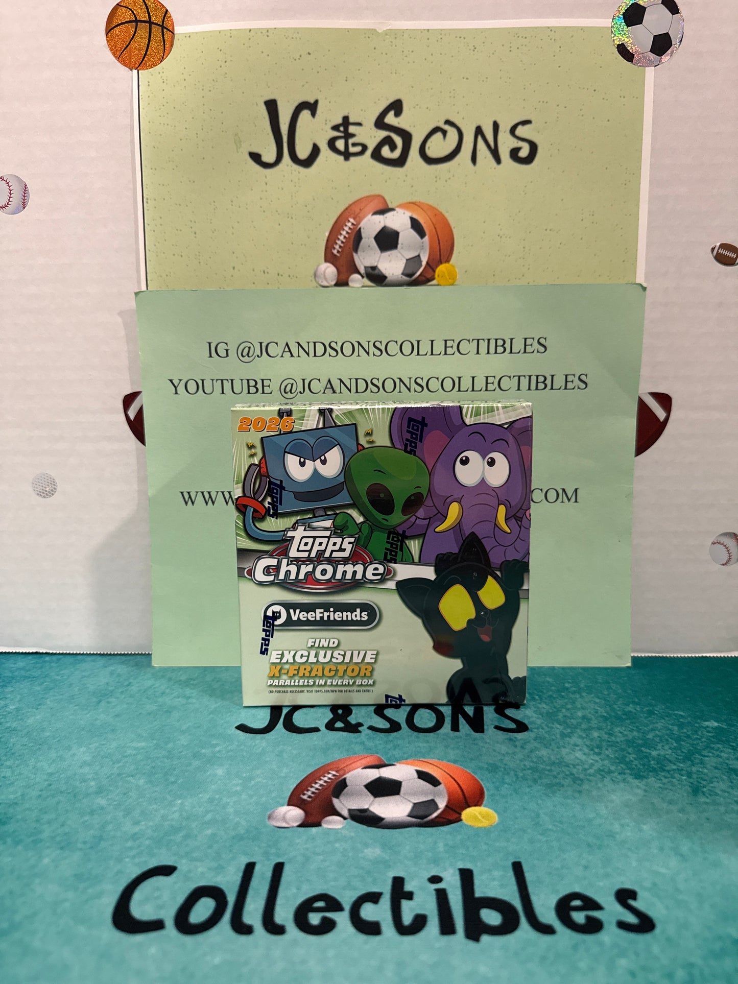 2026 Topps Chrome VeeFriends Mega Box