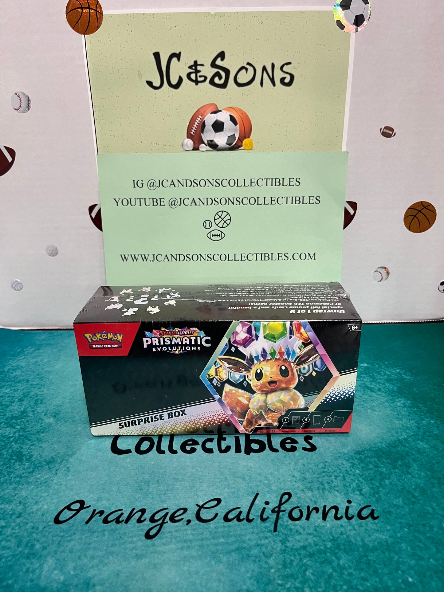Prismatic Evolutions Surprise Box Sealed/Brand New!