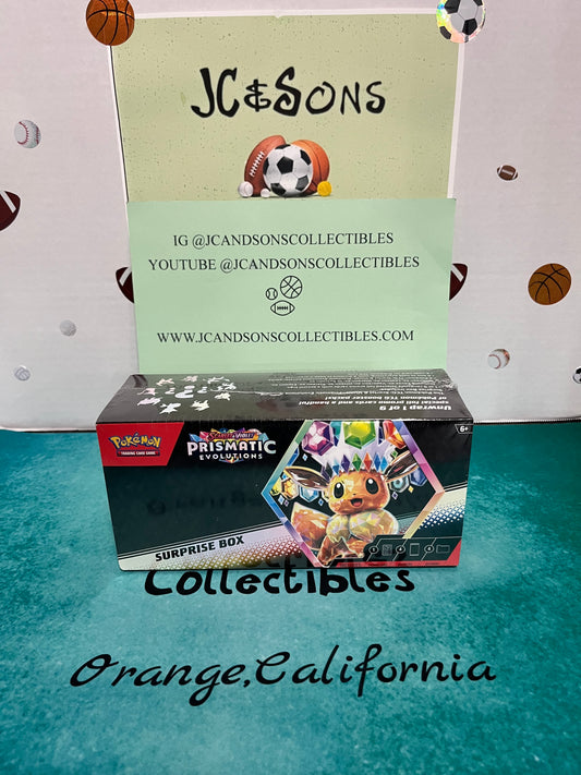 Prismatic Evolutions Surprise Box Sealed/Brand New!