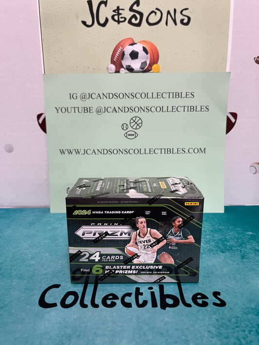 2024 Panini Prizm WNBA Factory Sealed Blaster Box Caitlin Clark Rookie Chase