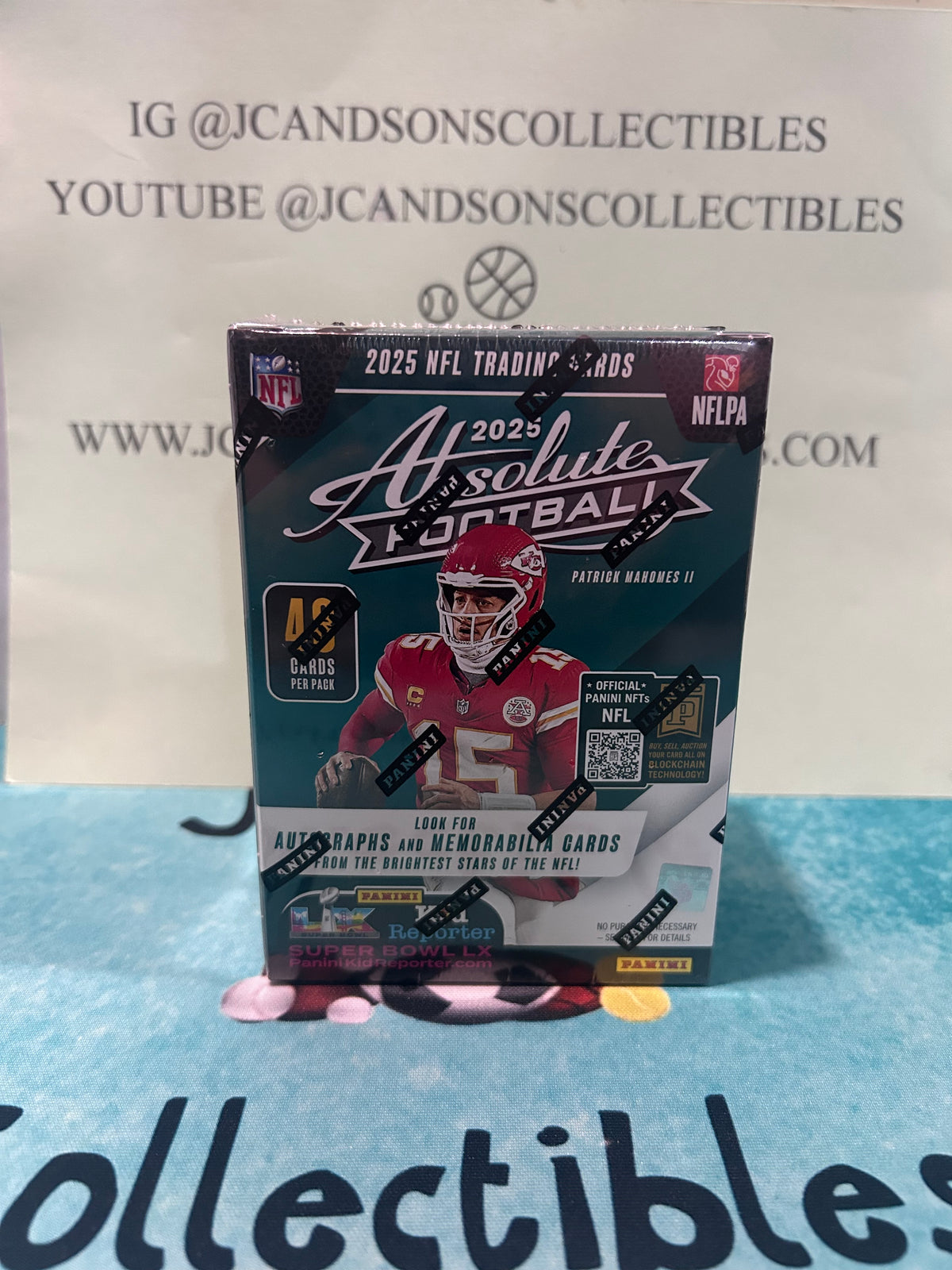 2025 Panini Absolute Football Blaster Box Green Box Factory Sealed New