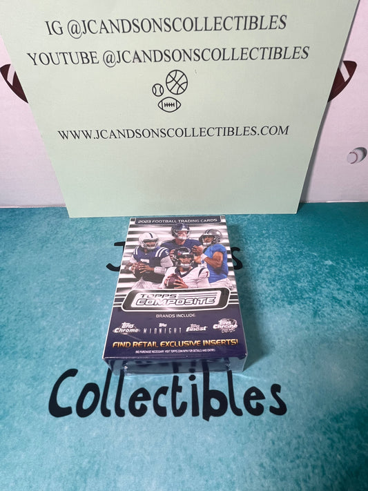 2023 Topps Composite Football Hanger Box Factory Sealed. Chase CJ Stroud RC