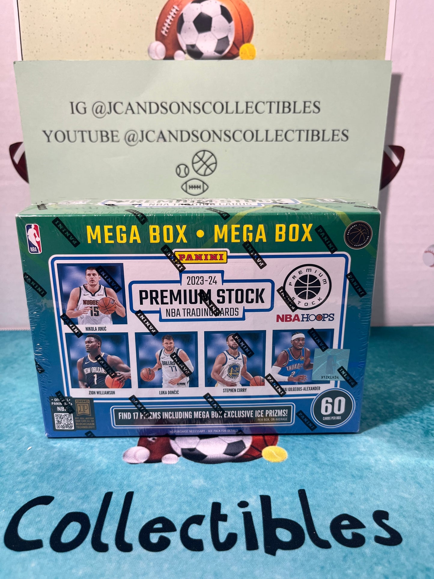 2023-24 Panini Premium Stock NBA Trading Cards *Mega Box* Factory Sealed