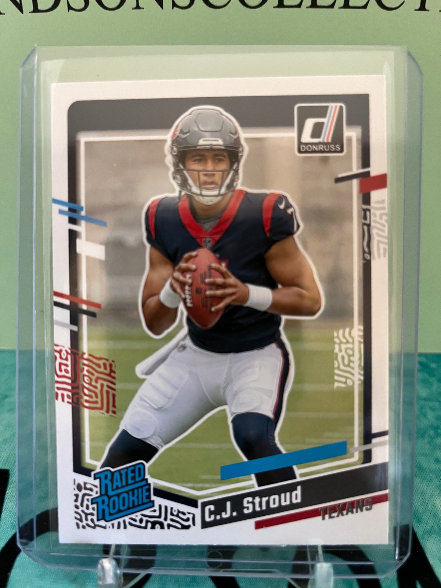 2023 Panini Donruss  Rated Rookie #339 C.J. Stroud RC - Houston Texans