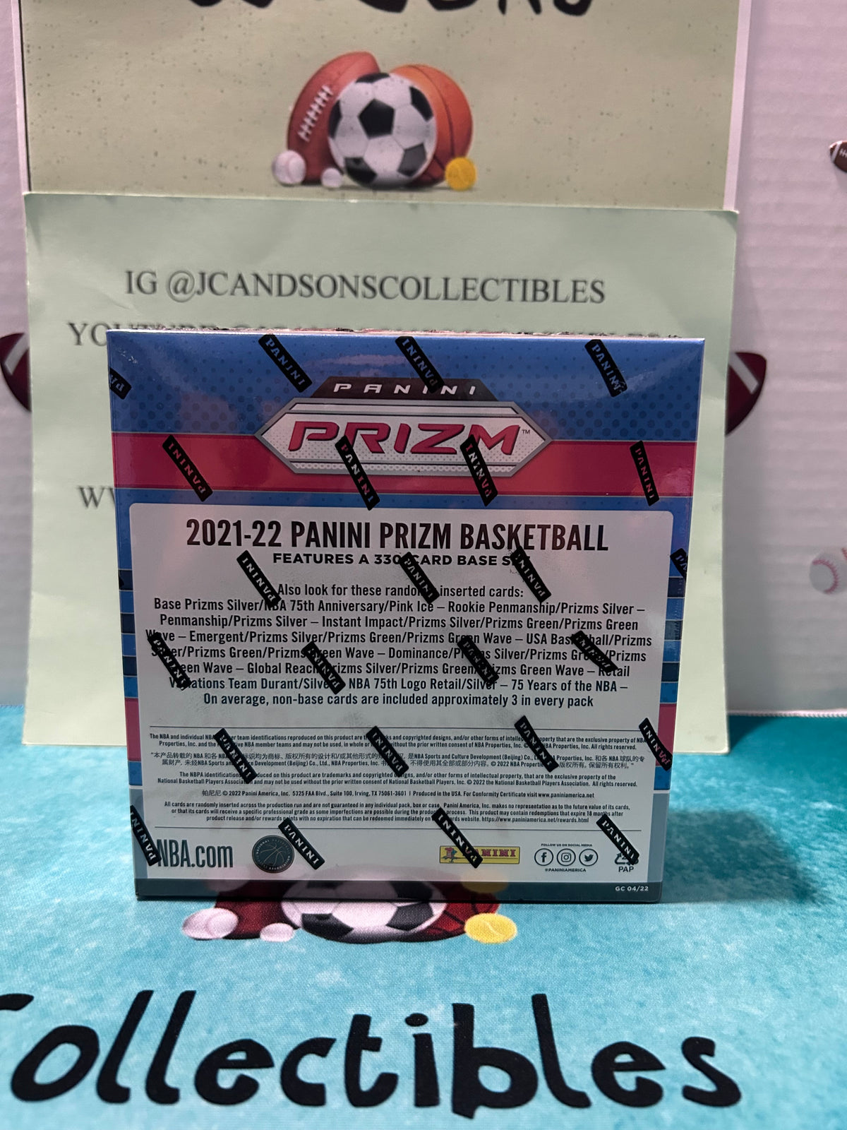 2021-2022 Panini Prizm NBA Basketball Mega Box Walmart Exclusive Pink Cade Prizms!