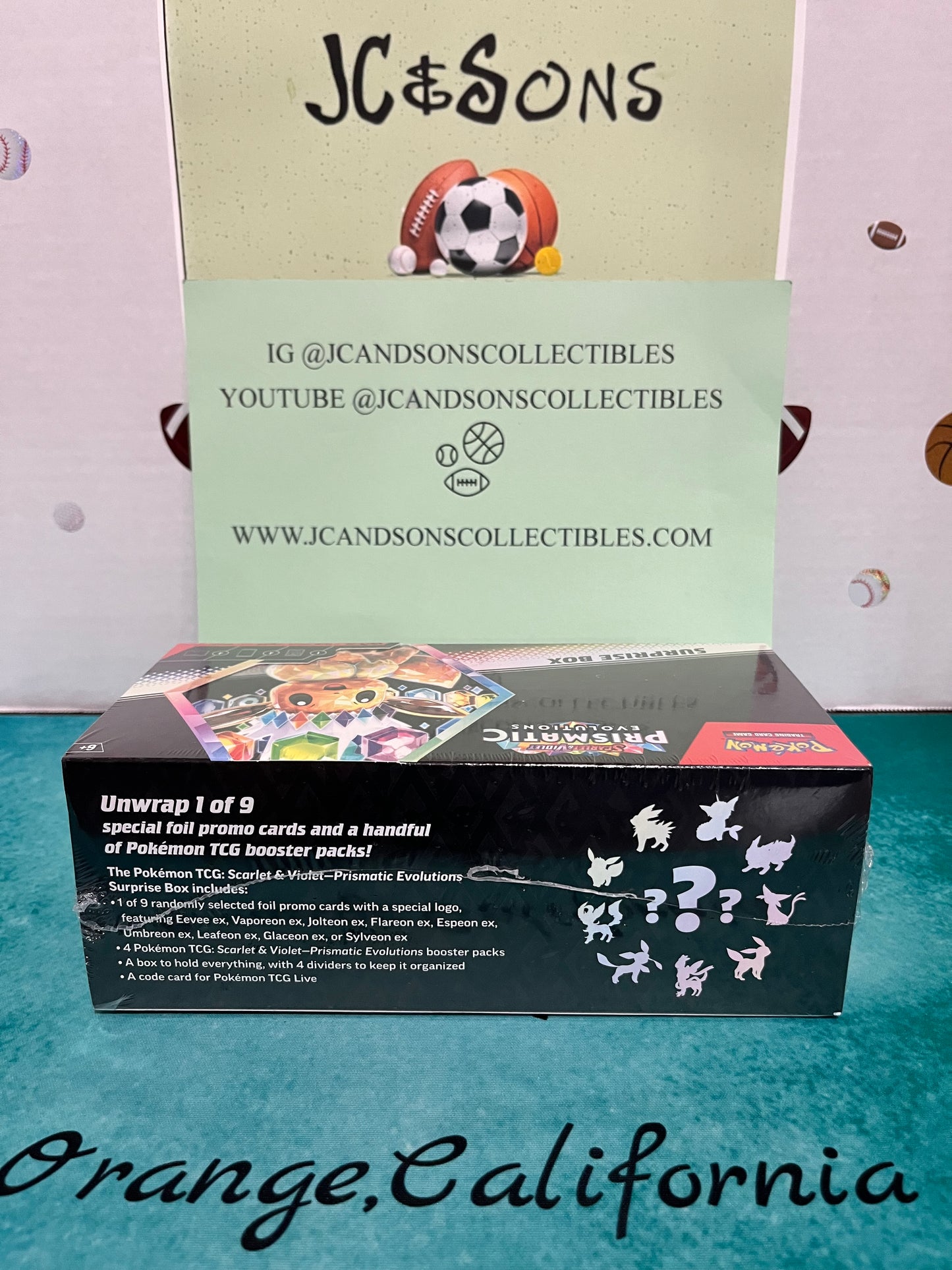 Prismatic Evolutions Surprise Box Sealed/Brand New!