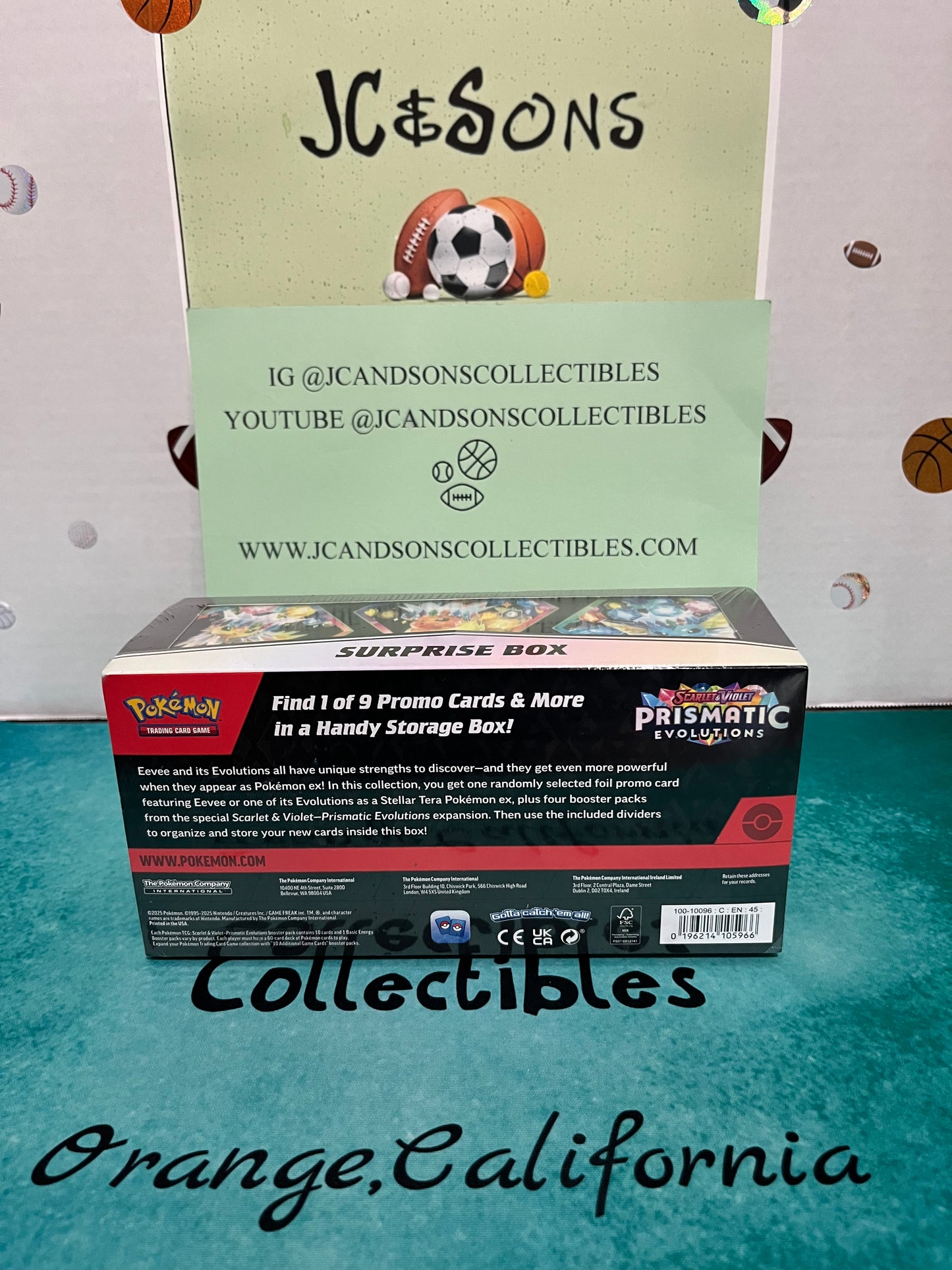 Prismatic Evolutions Surprise Box Sealed/Brand New!