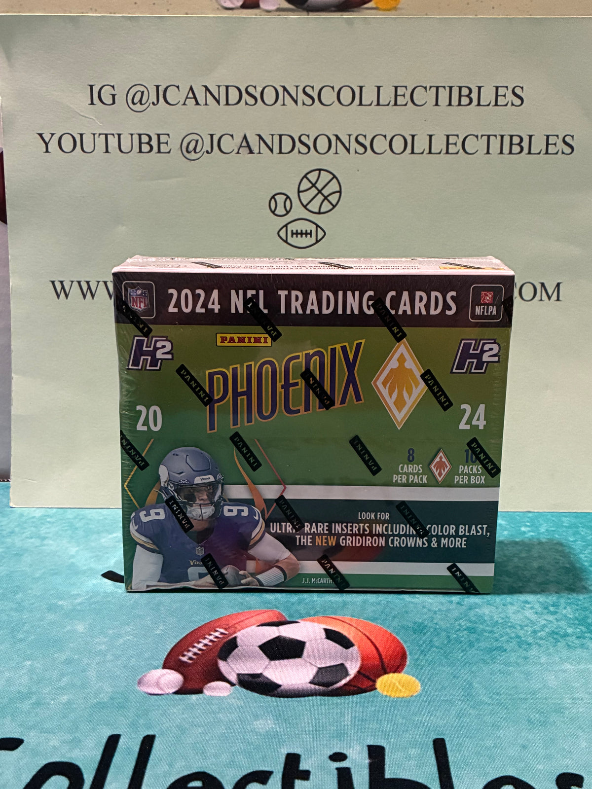 2024 Panini Phoenix NFL Football H2 Hobby Box - Factory Sealed