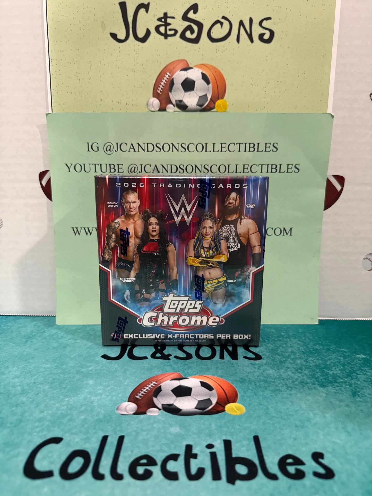 2026 Topps Chrome WWE Mega