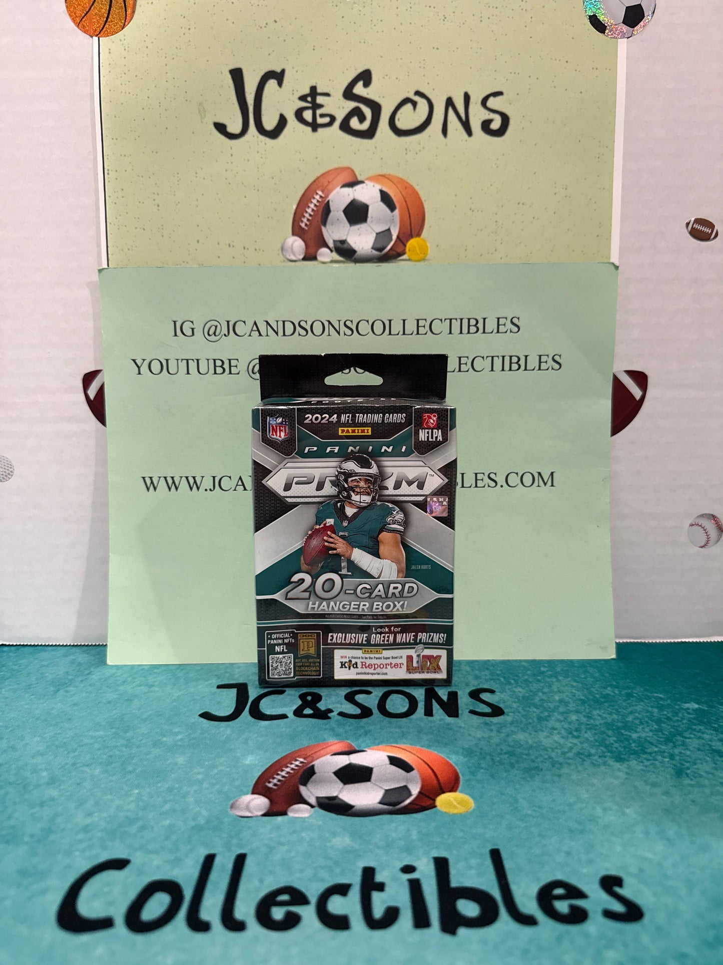 2024 Panini Prizm Football Hanger Box