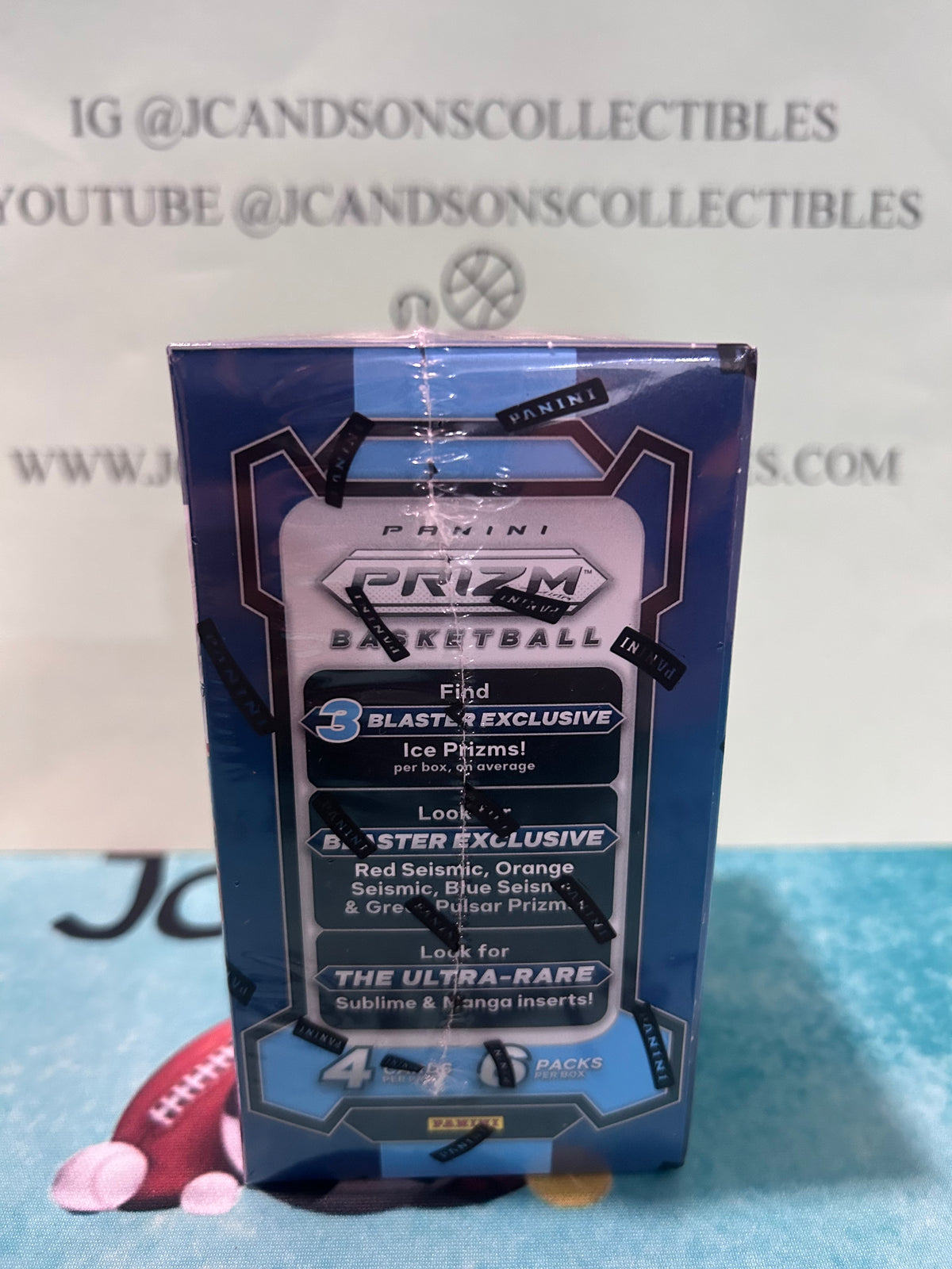 2024-2025 Panini PRIZM NBA Basketball Trading Cards Blaster Box Sealed