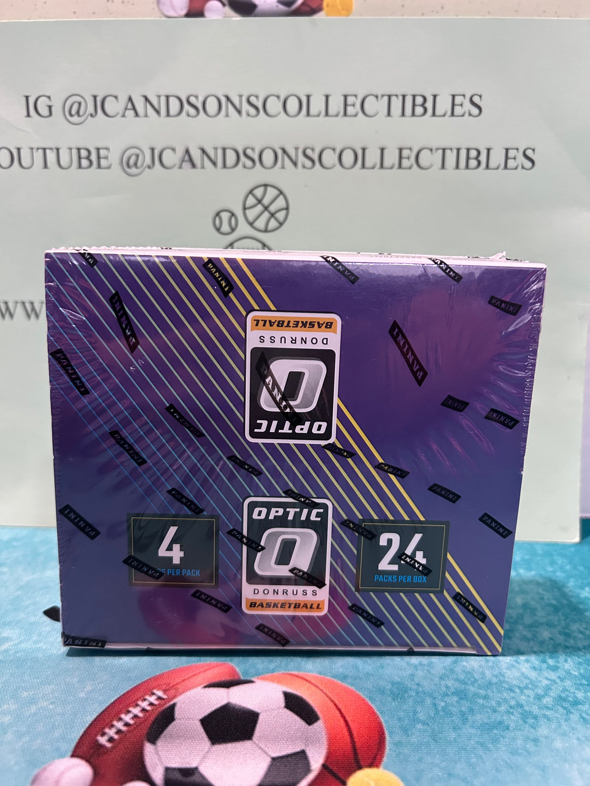 2024-2025 Panini Donruss Optic Basketball Trading Cards Retail Box