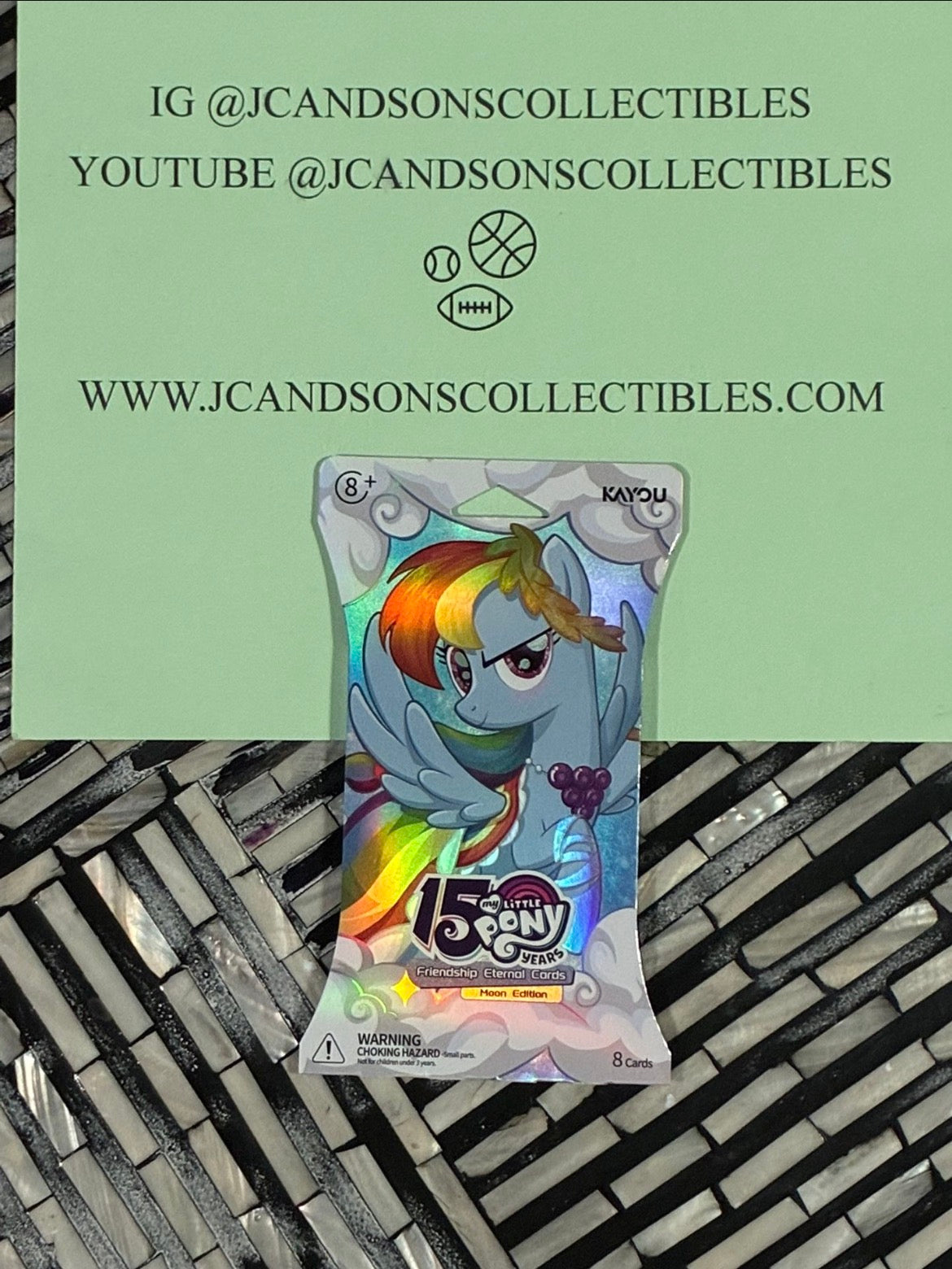 Kayou My Little Pony Friendship Eternal Cards Moon Edition Sleeved Booster Pack
