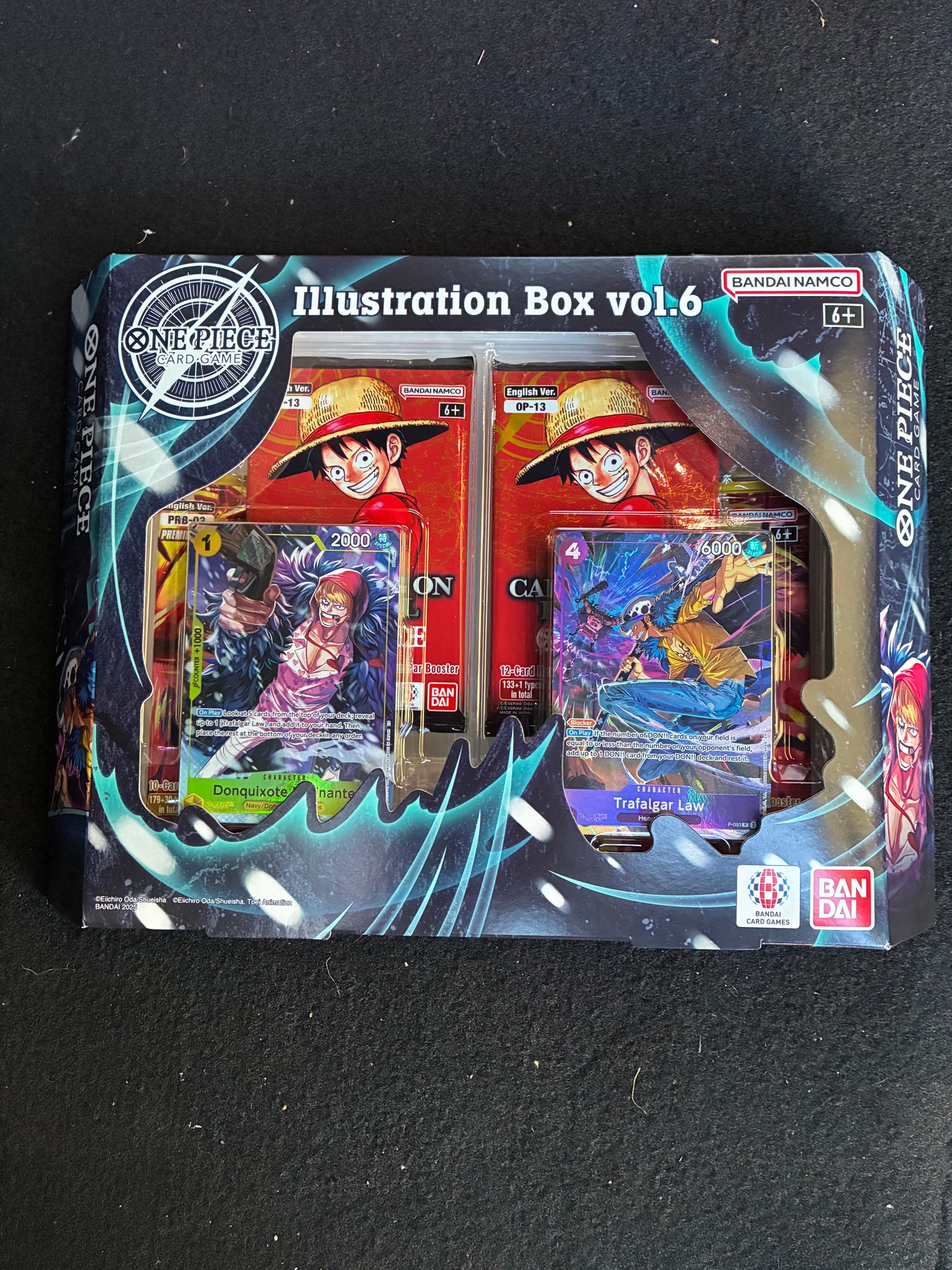 Bandai Trading Card Games One Piece Illustration Box Vol 6