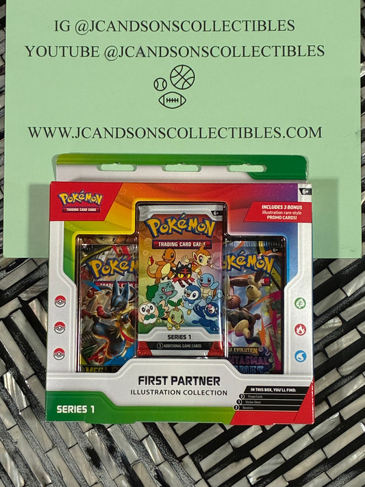Pokémon TCG First Partner Illustration Collection Series 1 New Sealed