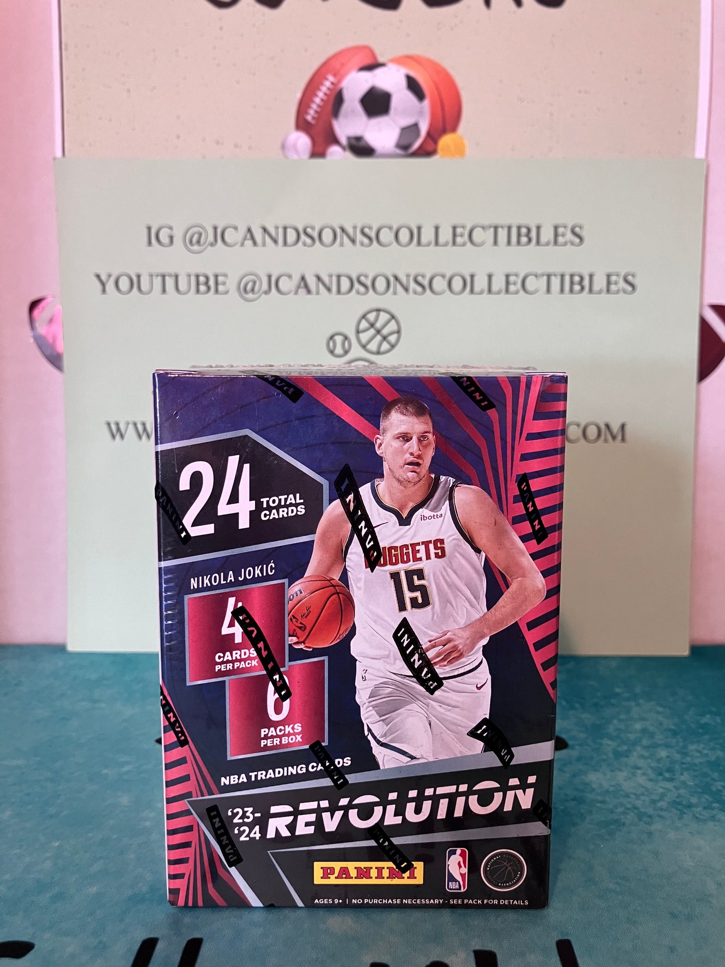 2023-24 Panini Revolution Basketball Blaster Box Debut Edition