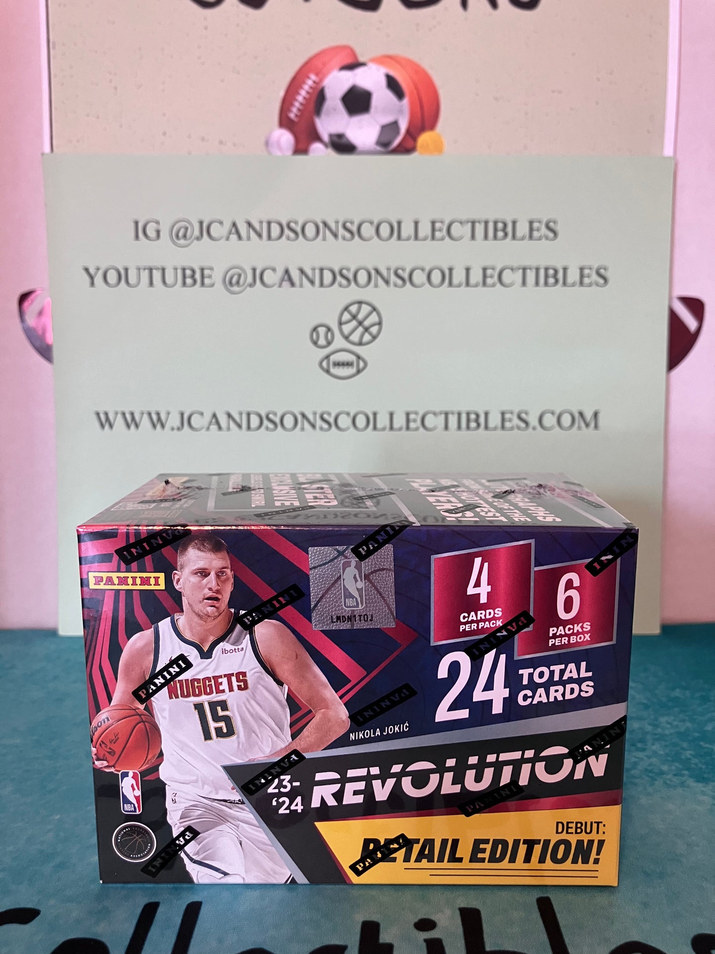 2023-24 Panini Revolution Basketball Blaster Box Debut Edition