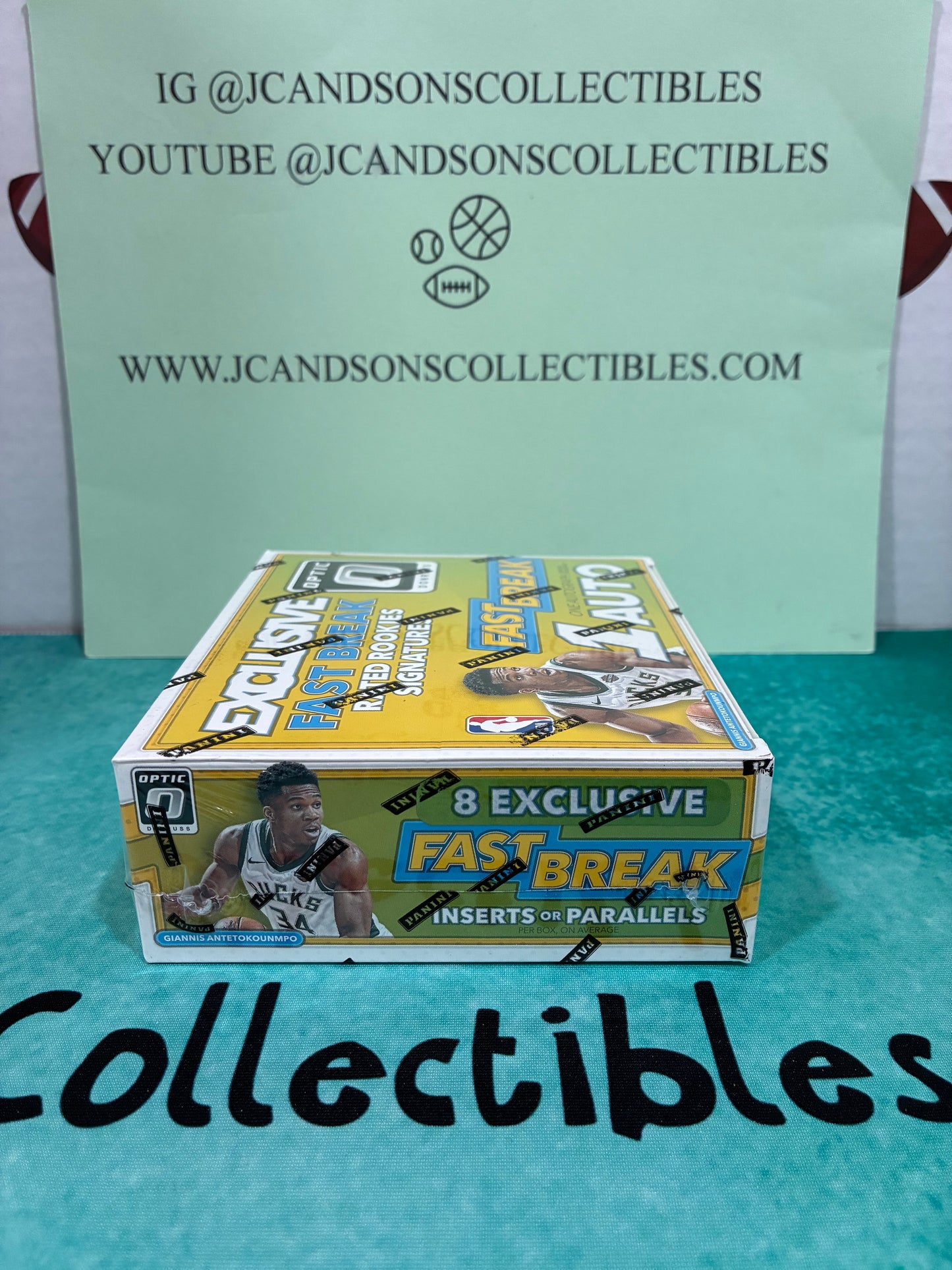 2017/18 Panini Donruss Optic Fast Break Basketball Box - 1 Auto/Box