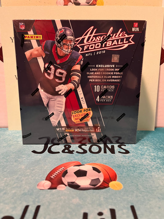 2016 PANINI ABSOLUTE NFL FOOTBALL HOBBY box factory sealed