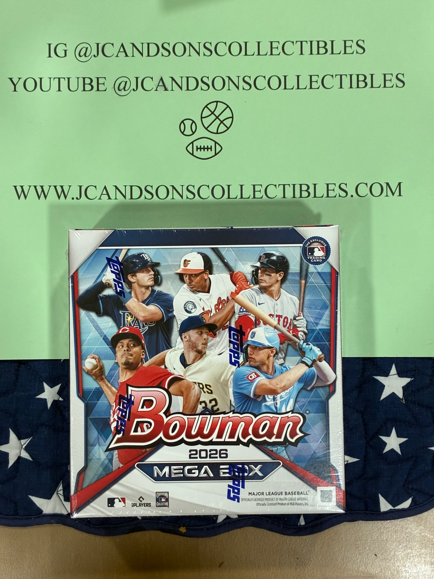 2026 Bowman Baseball Mega Box Brand New Factory Sealed