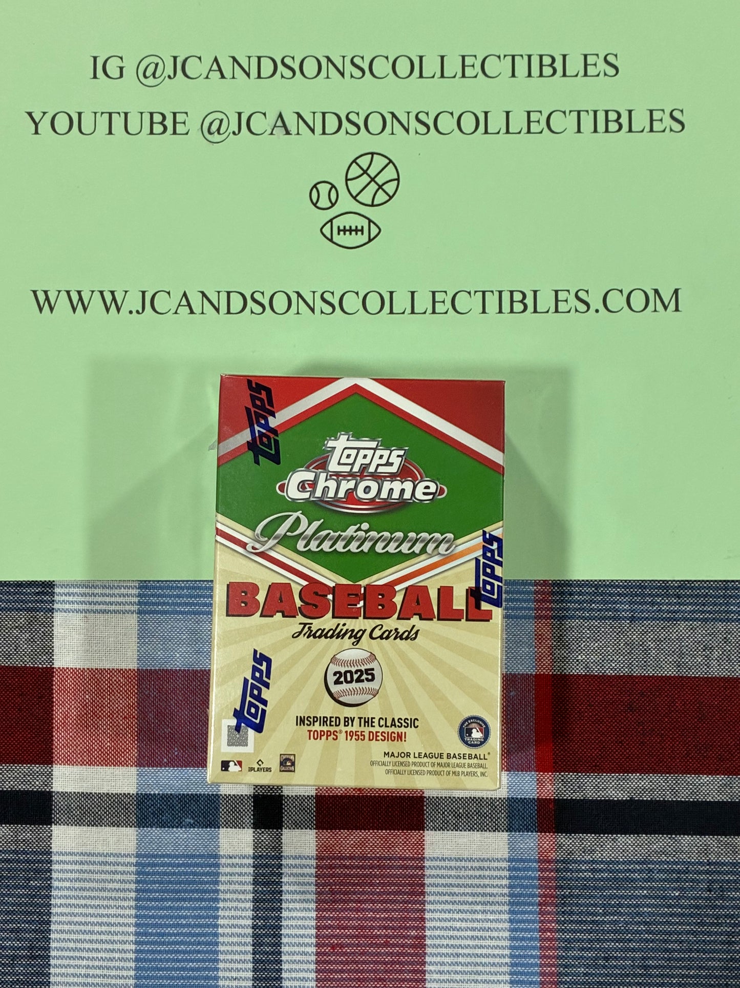 2025 Topps MLB Chrome Platinum Baseball Value Blaster Box Factory Sealed